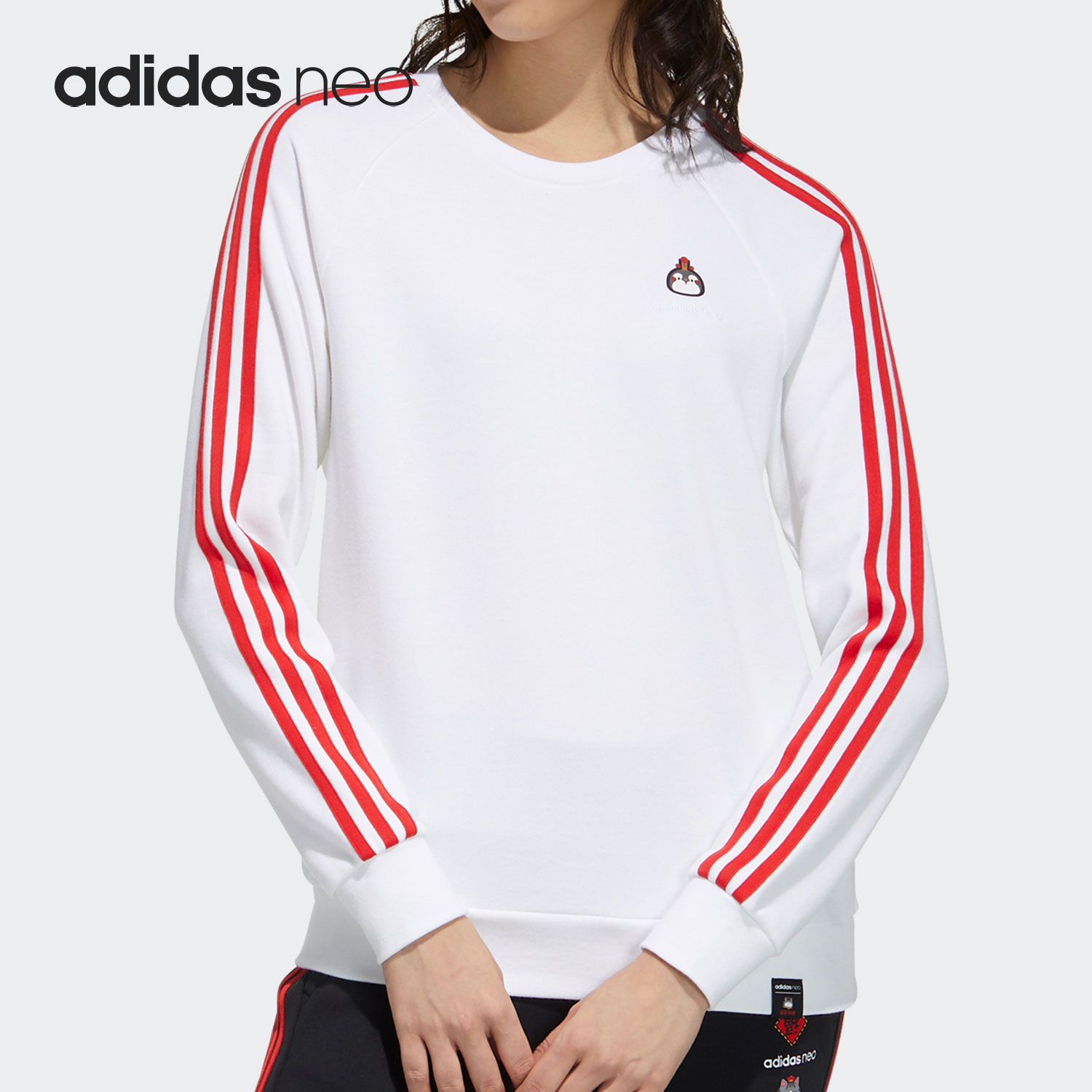 adidas阿迪达斯正品宽松卫衣