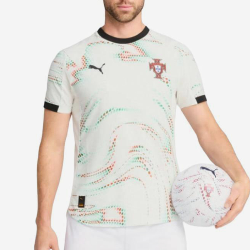 Puma/彪马正品葡萄牙客场球员版男士透气球衣短袖780769-04