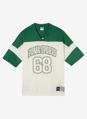 Puma/彪马正品新款男士时尚舒适透气V领休闲运动T恤630355-37