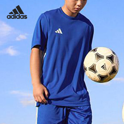 Adidas/阿迪达斯正品2026春季款男女圆领套头透气短袖JW9918