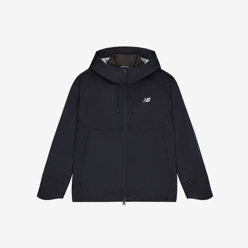 New Balance/NB正品2025新款男子防风连帽夹克外套NAF13261-BK
