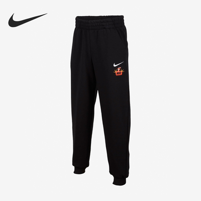 Nike/耐克正品春季大童简约舒适休闲运动针织长裤FZ6410-010