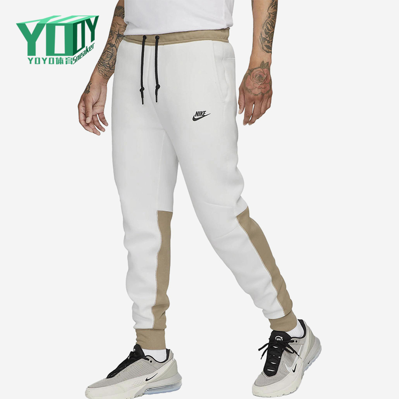Nike/耐克正品Tech Fleece男士休闲针织拼接运动长裤FB8002-121
