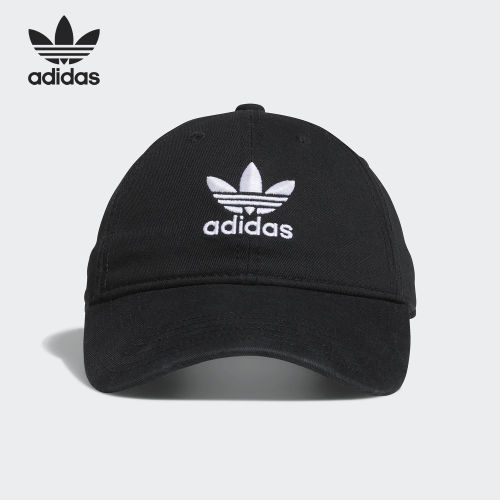 Adidas阿迪达斯正品originals女子刺绣弯檐防晒运动帽BH7139