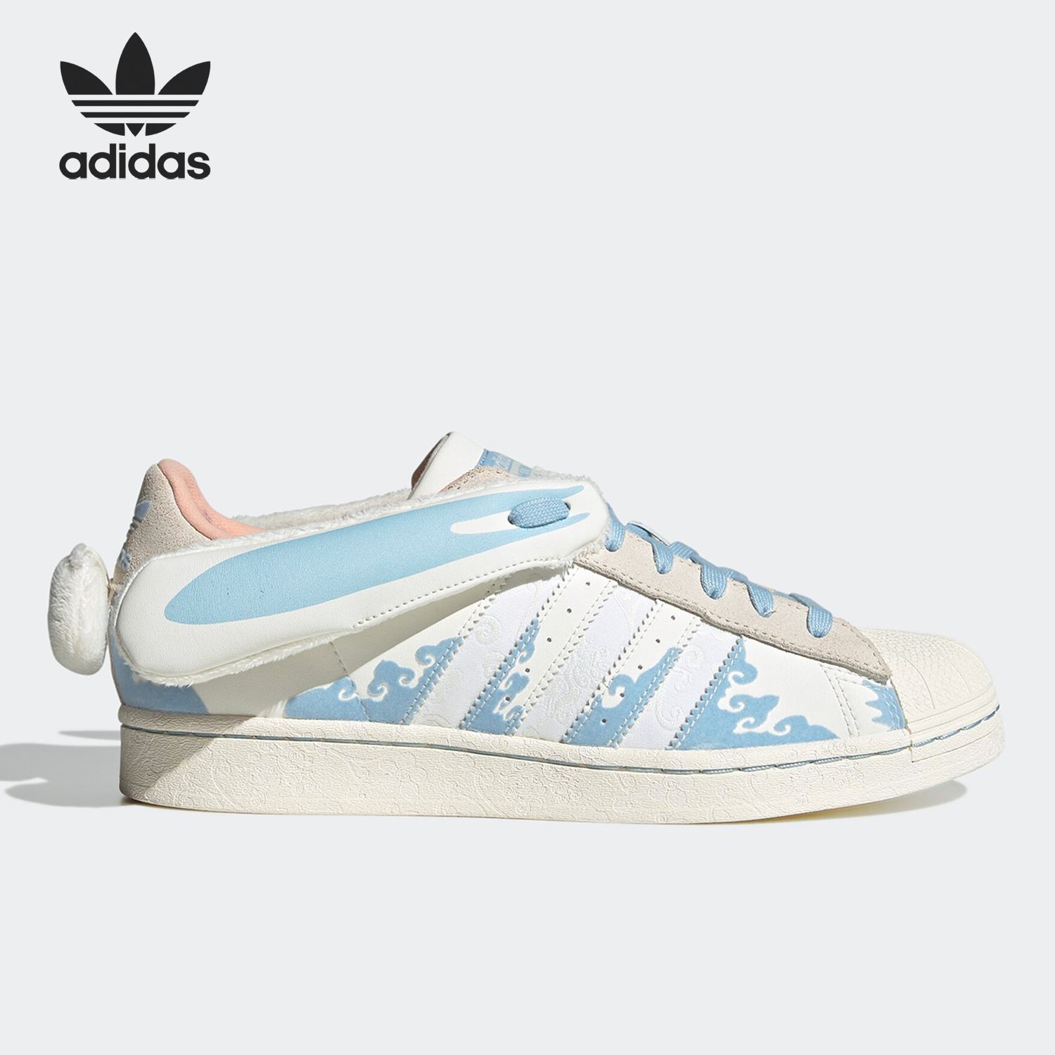 阿迪达斯三叶草男女运动板鞋