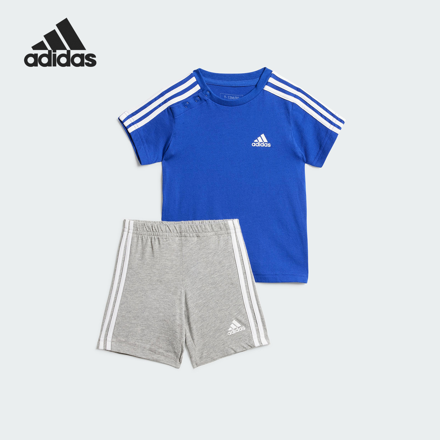 Adidas/阿迪达斯正品I 3S SPORT SET婴童运动休闲套装IV7393
