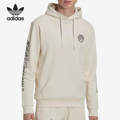Adidas/阿迪达斯正品三叶草男子运动休闲舒适连帽卫衣HL9236