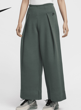 Nike/耐克正品秋季新款女士针织训练时尚高腰长裤FV8053-338