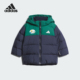 阿迪达斯正品 GFX Adidas DOWN JKT婴童拼接羽绒服KC5396
