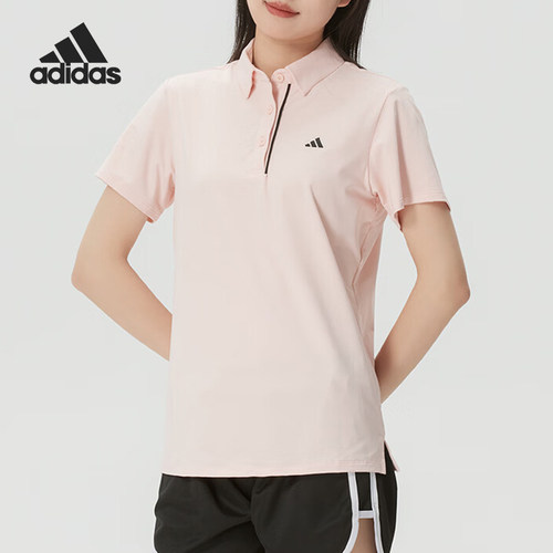 Adidas/阿迪达斯正品舒适年新款女士高尔夫短袖POLO衫KA4297