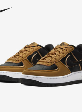 Nike/耐克正品FORCE 1 LV8 AF1女子GS大童休闲板鞋CD7406-003