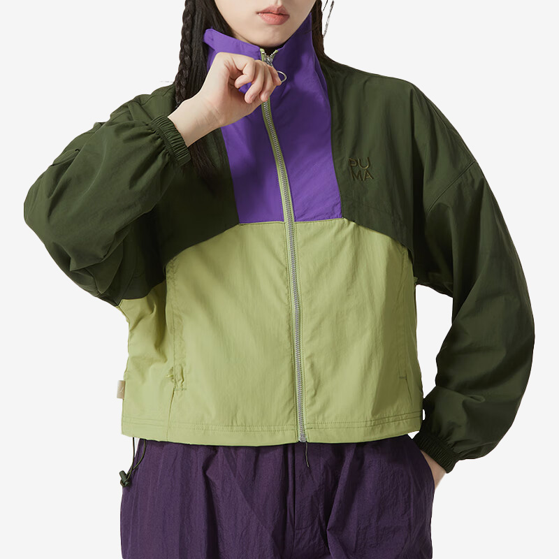 彪马女子运动休闲夹克外套