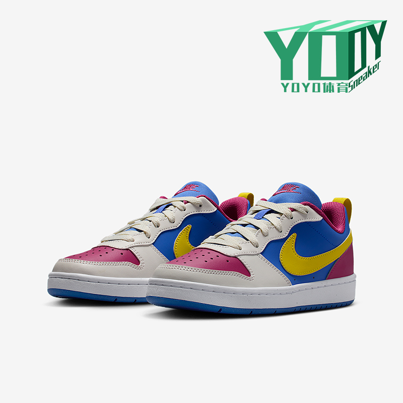 Nike/耐克正品2025 GS女子大童拼接轻盈低帮日常运动鞋IM2181-633