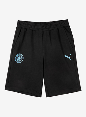Puma/彪马正品MCFC ESS男士透气运动训练日常短裤769150-01