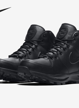 Nike/耐克正品 MANOA LEATHER 男子高帮缓震运动鞋454350-003