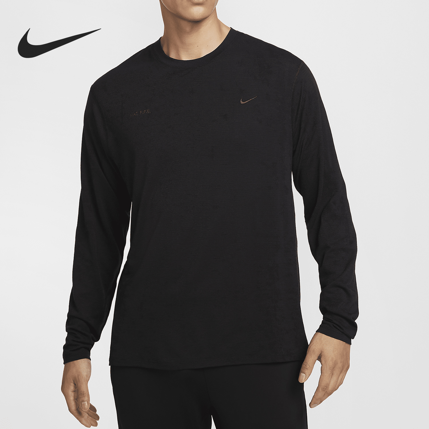 Nike/耐克 正品Dri-FIT ADV男士羊毛混纺训练长袖FZ0992-010