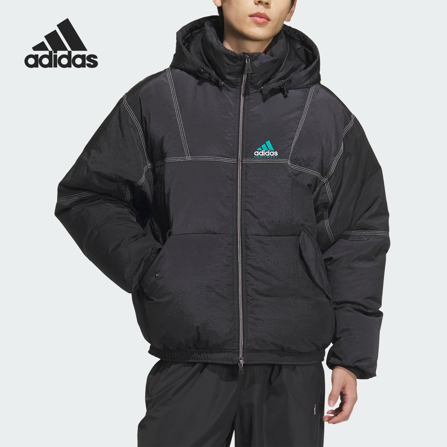 Adidas/阿迪达斯正品新款男士休闲保暖运动鸭绒羽绒服KA7979