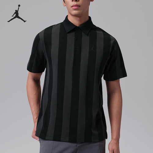 Nike/耐克正品Jordan男士简约条纹刺绣短袖POLO衫IF2931-010