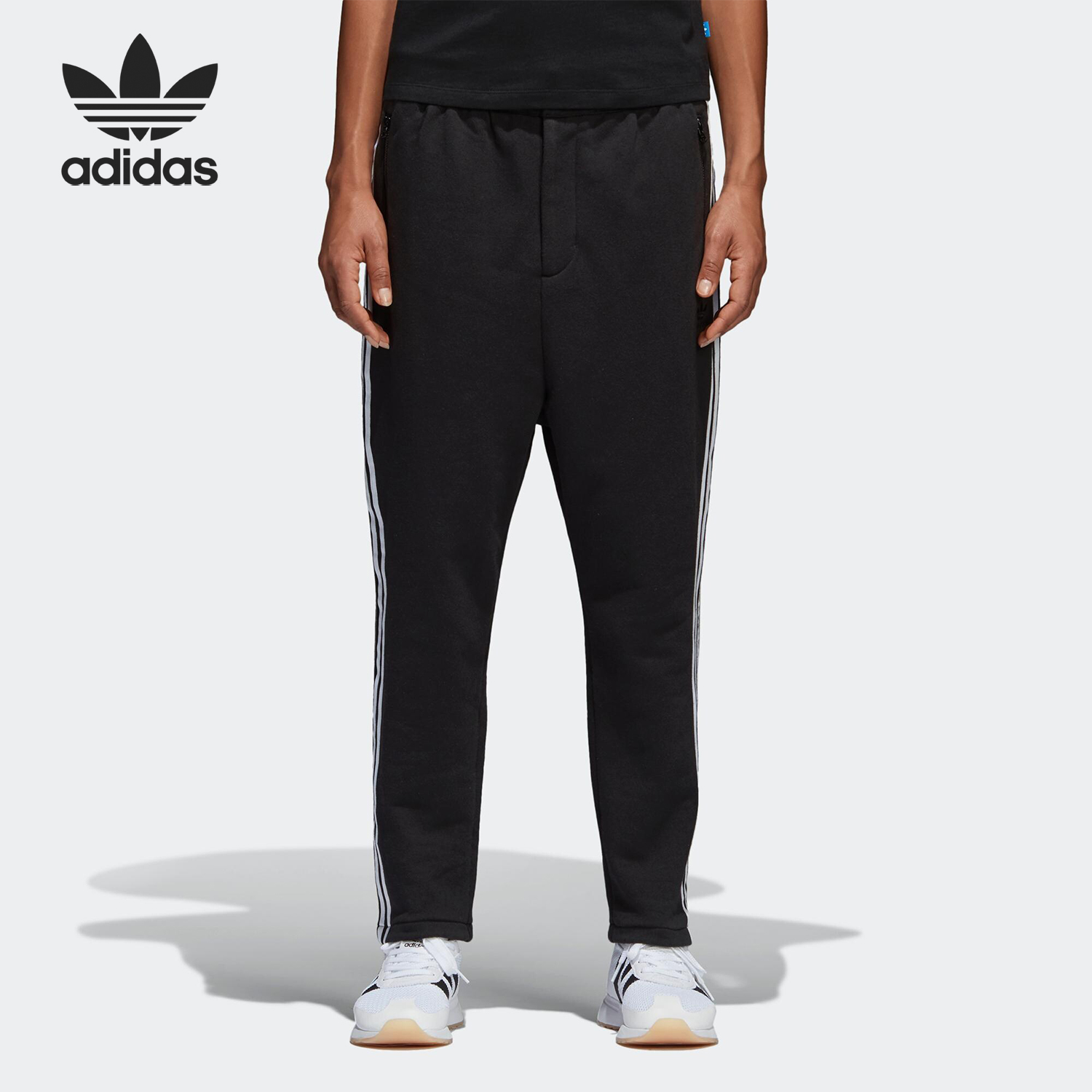 阿迪达斯正品运动长裤