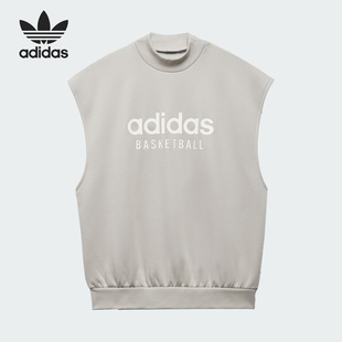 三叶草男女款 Adidas 阿迪达斯 正品 背心IA3416 运动休闲无袖