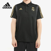 POLO衫 男子皇马足球训练运动短袖 DX7857 阿迪达斯正品 Adidas