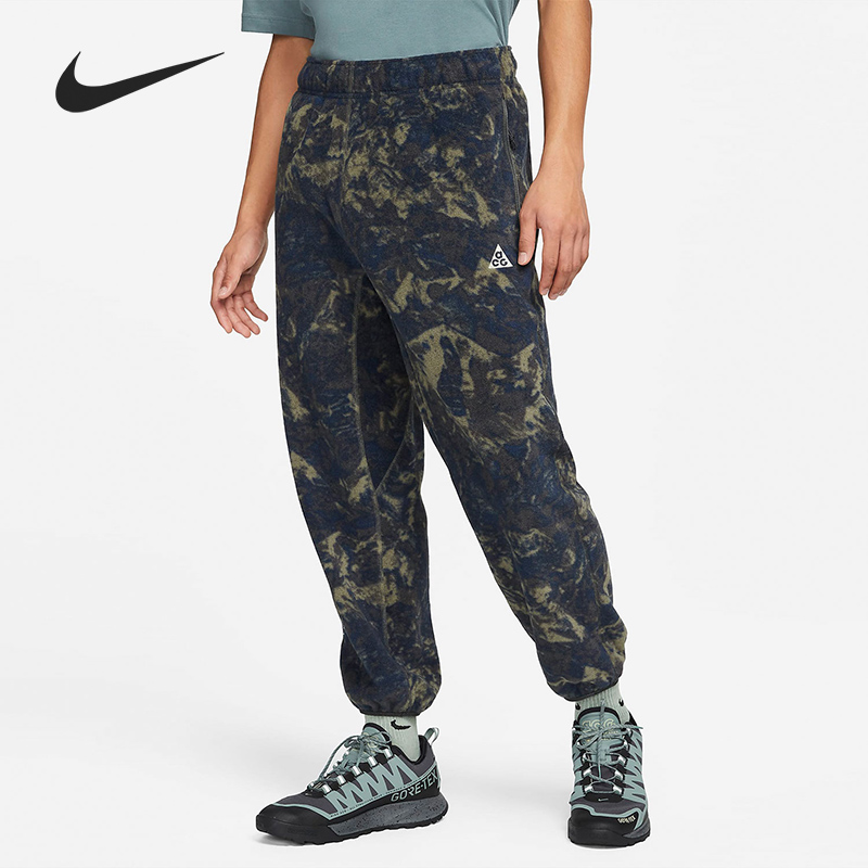 Nike/耐克 正品当季男子休闲宽松收口印花运动长裤DN1300-437