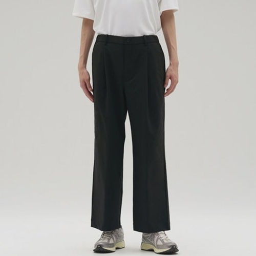 New Balance新百伦正品MET24男系带中腰阔腿休闲裤AMP45003-BK