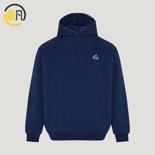 Adidas/阿迪达斯正品新款男女加绒休闲宽松连帽卫衣LH2680