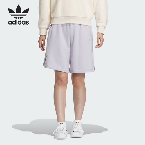 Adidas/阿迪达斯正品 SMR GFX SHORTS 女士运动短裤IW6303