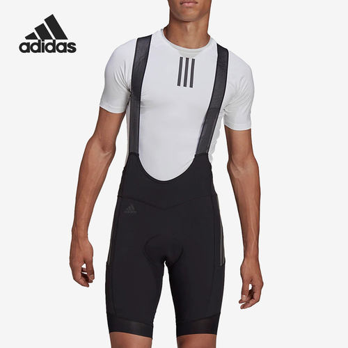 Adidas/阿迪达斯正品THE ADIV BIB M 男子骑行背带短裤H51171