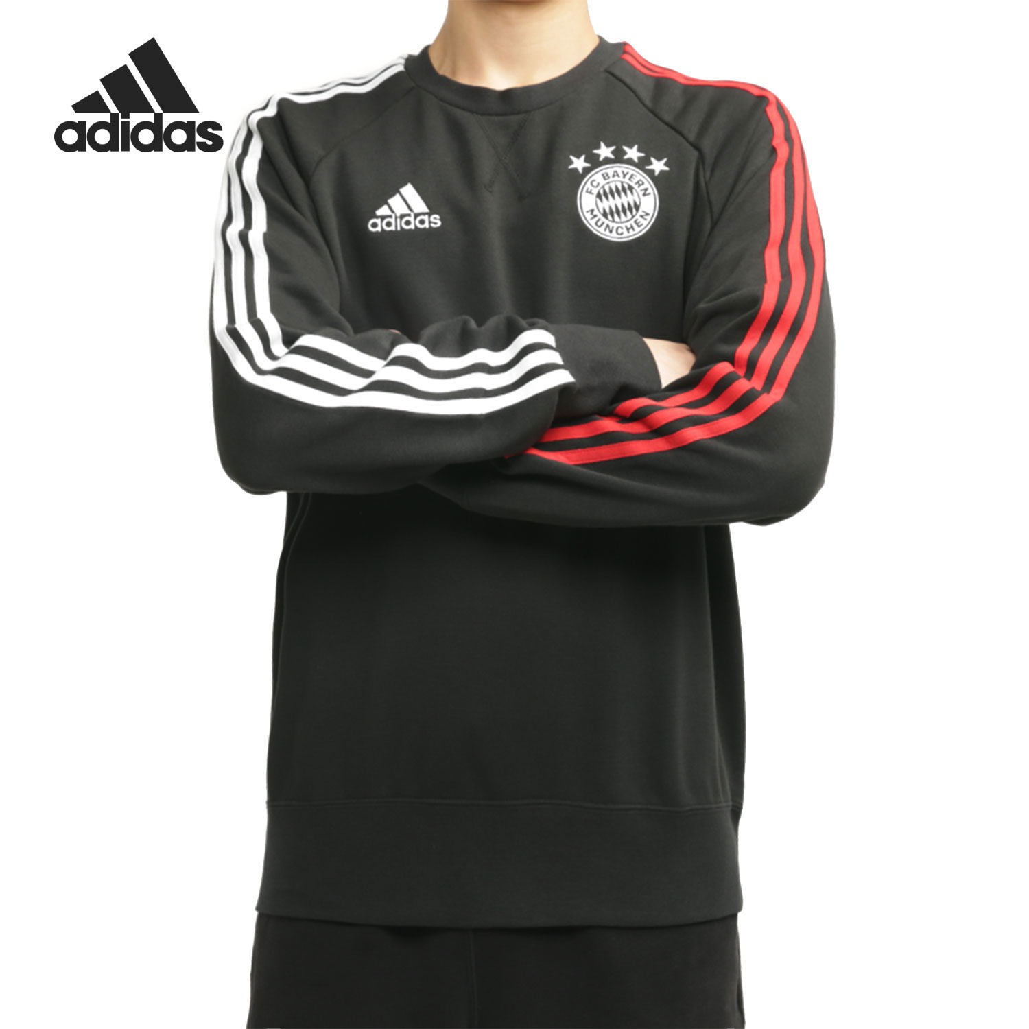 Adidas/阿迪达斯正品当季新款男子拜仁足球运动卫衣FR5323 FQ7908
