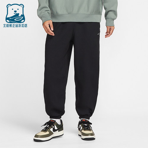 Nike/耐克正品Solo Swoosh男士运动束脚加绒保暖长裤HV1089-010