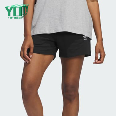 Adidas/阿迪达斯正品三叶草女士宽松时尚舒适休闲短裤IY7343