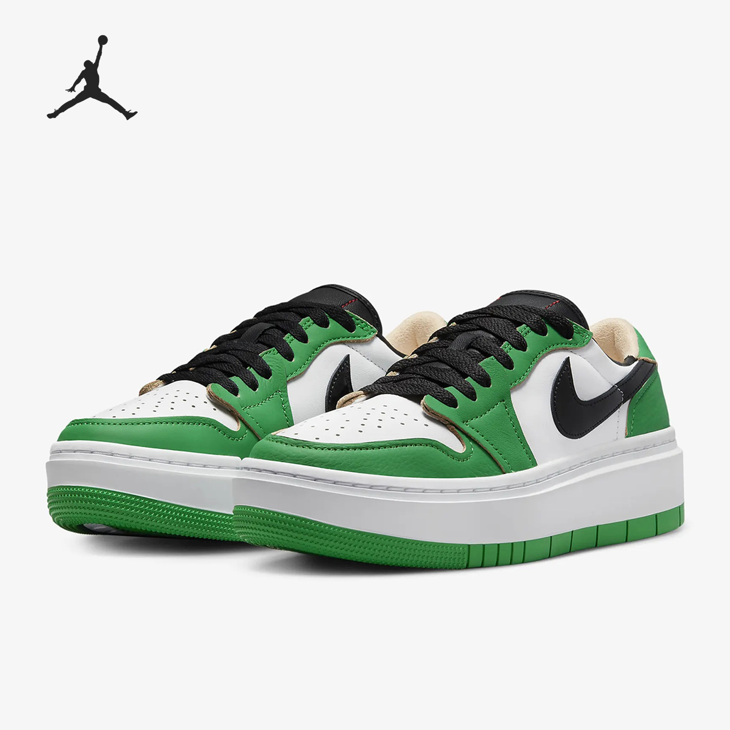 Nike/耐克正品 Air Jordan 1 女子低帮厚底板鞋 DQ8394-301