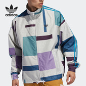 Jacket Adidas 男子外套ED5511 Grid Block 阿迪达斯正品 三叶草