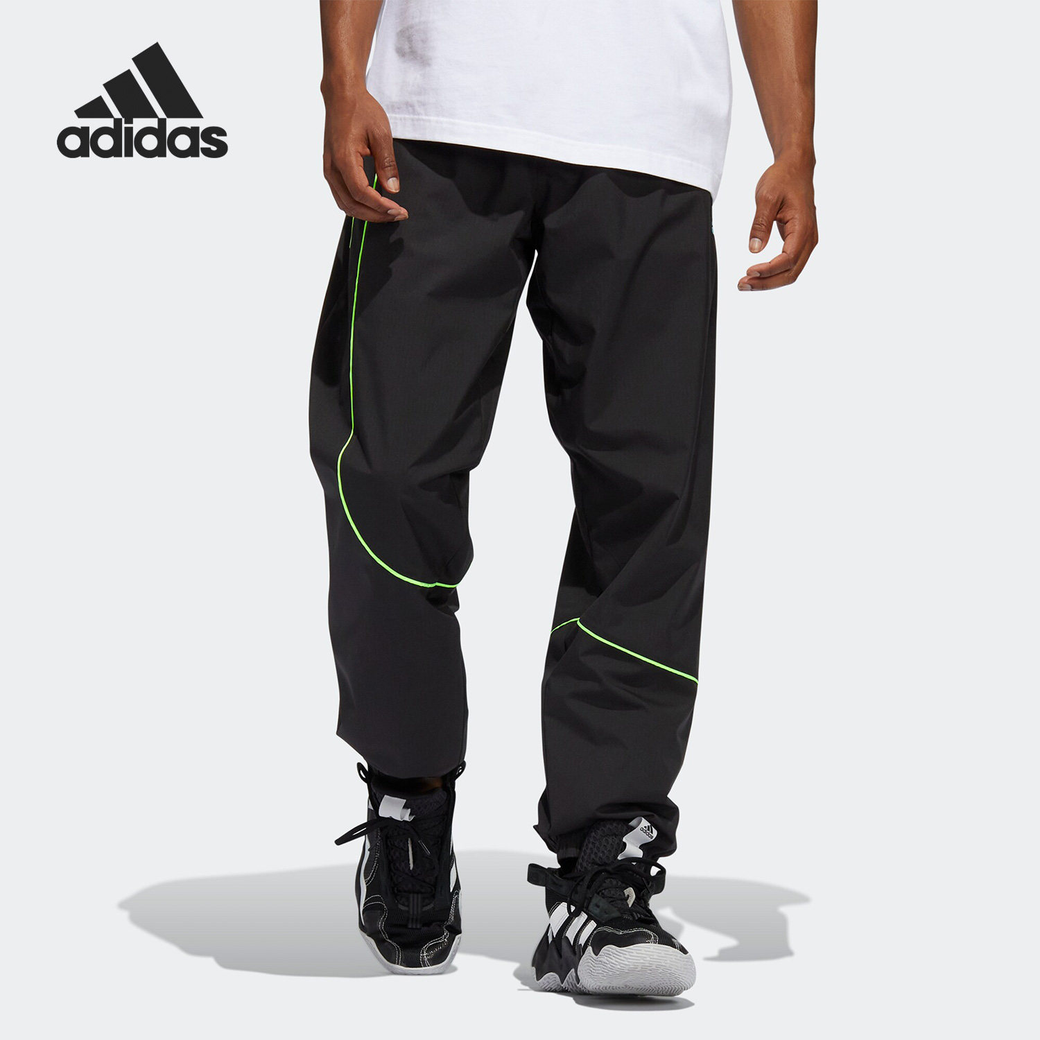 Adidas/阿迪达斯正品冬季新款男子特雷杨篮球运动长裤HS6875,运动服/休闲服装,运动长裤,淘宝优惠券,粉丝福利购,淘宝优惠卷