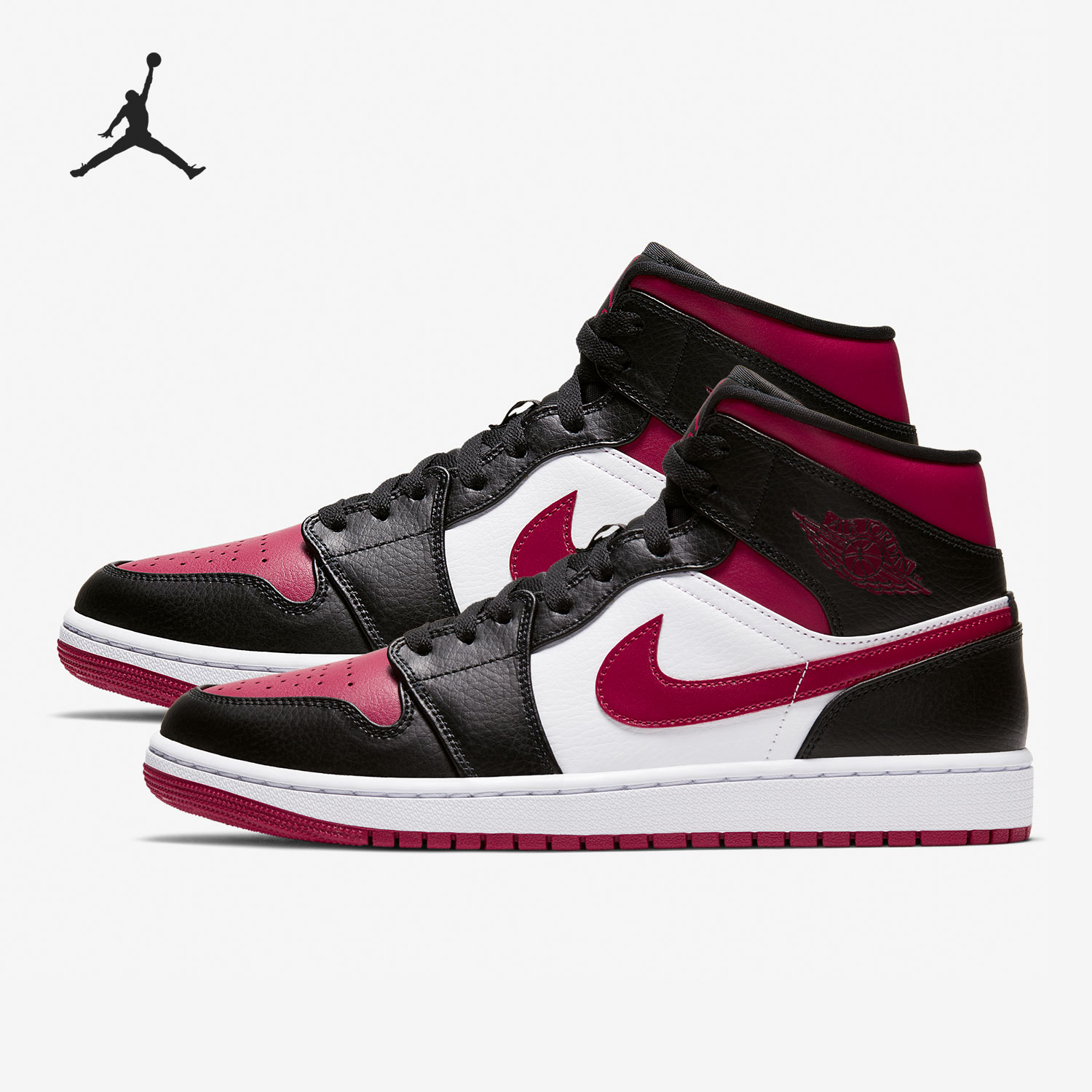 Nike/耐克正品Air Jordan1 Mid AJ1男女时尚篮球鞋554724-066
