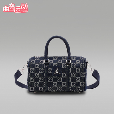 Nike/耐克正品JORDAN男女款运动复古满印迷你斜挎包IZ8440-455