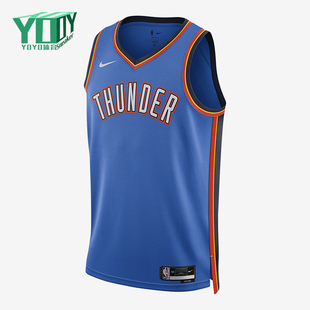 Nike/耐克正品Oklahoma Swingman男士透气无袖T恤DN2147-403