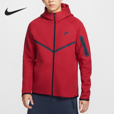 Nike/耐克正品秋冬新款男士针织保暖连帽拼接外套HV0950-687