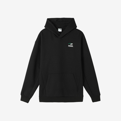 Puma/彪马正品PUMAS Hoody男士运动口袋休闲保暖刺绣连帽卫衣