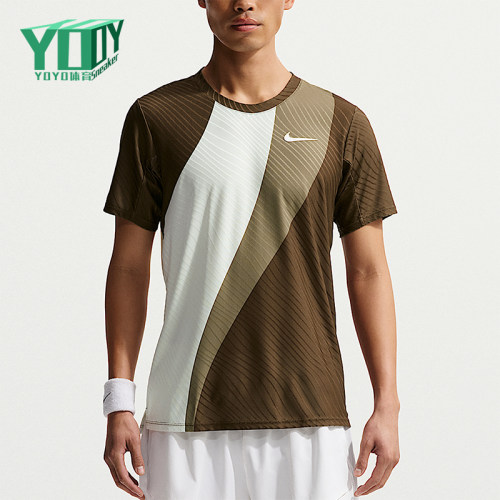 Nike/耐克正品2026春季款男士套头经典拼接圆领短袖IB0202-133