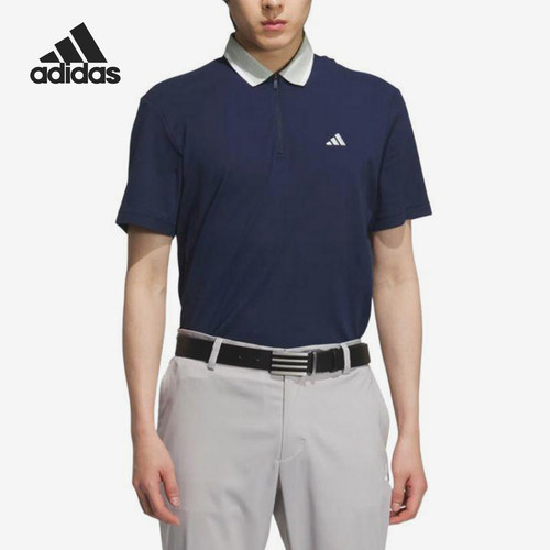Adidas/阿迪达斯正品男士休闲透气时尚简约短袖Polo衫JG1321