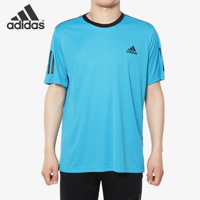 Adidas/阿迪达斯正品 CLUB 3STR TEE 男子休闲运动短袖T恤DU0861