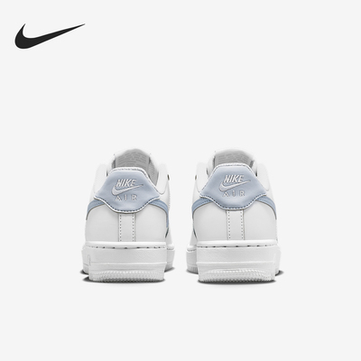 Nike/耐克正品Air Force 1 GS女子大童运动板鞋CT3839-112