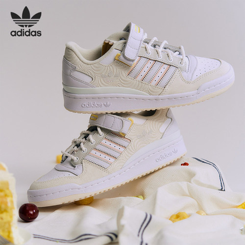 Adidas/阿迪达斯正品三叶草春季女子FORUM运动休闲鞋ID2559