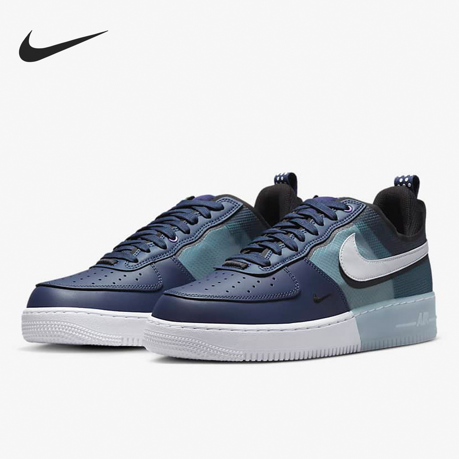 Nike/耐克 正品Air Force 1男子运动休闲低帮板鞋DM0573-400