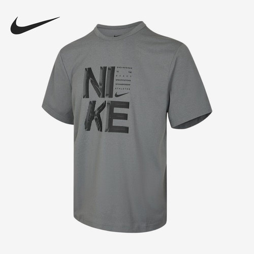 Nike/耐克正品HYVERSE新款男灰黑色轻盈短袖T恤IF2779-084