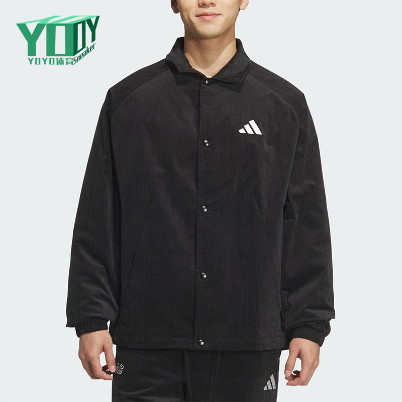 Adidas/阿迪达斯正品GFX JACKET男士运动翻领宽松休闲外套KR0217