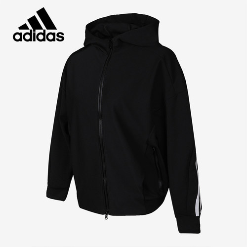 Adidas/阿迪达斯正品秋季女子W MHS SWT JKT针织外套GF6946